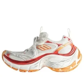 10XL Sneaker „Weiß, Rot und Orange – Mesh, TPU und Gummi“ 792778W2MV29670