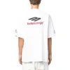 3b Sports Icon T-Shirt „White Black Red“ 764235TPVD79065
