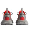 3XL Gradient Sneaker „Weiß Rot Orange“ 734734W3XGM6711