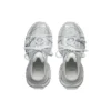 3XL Pantoletten „Silver White“ 742682W3XL19091