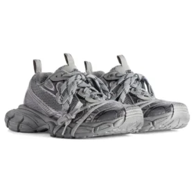 3XL-Sneaker „Balenciaga Grau und Schwarz Mesh und Polyurethan“ 734734W3XL11210