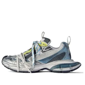 3XL Sneaker „White Blue Yellow Mesh“ 734734W3XL59047