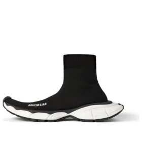 3XL Socken-Sneaker „Black Recycled Knit“ 758483W2DG11090