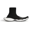 3XL Socken-Sneaker „Black Recycled Knit“ 758483W2DG11090