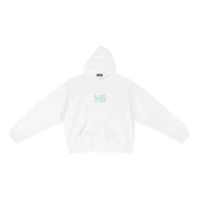 5:20 Grafik-Hoodie „Weiß Grün“ 674986TMVL69164