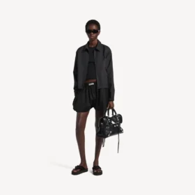 A-Linien-Boxershorts für Damen in Schwarz