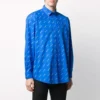 All-Over-Logo-Shirt „Blue White“ 534333TBL967560
