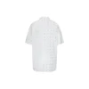 All-Over-Logo-Shirt „Weiß Schwarz“ 534332TBL969040
