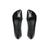 Anatomische Ballerinen-Schuhe „Schwarz, glänzend, weiches Lammfell“ 714260WBCW01000