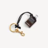 Anhänger in Form einer Parfüm-Miniaturflasche in Schwarz Anhänger in Form einer Parfüm-Miniaturflasche in Schwarz