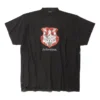 Antwerpen Inside-Out-T-Shirt Oversized „Black“ 787358TQVP71083