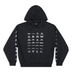 Archives Logos Hoodie „Black“ 726241TNVQ81070