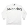 Bal.com Langarm-T-Shirt Oversize „Weiß“ 739027TOVO19081