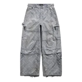 Bal Diagonal Allover-Cargo-Hose „Light Blue“ 767971TDW144979