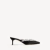 Balenciaga für Damen | Manolo Blahnik Pantoletten in Schwarz Balenciaga für Damen | Manolo Blahnik Pantoletten in Schwarz