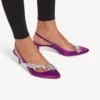 Balenciaga für Damen | Manolo Blahnik Slingback in Violett
