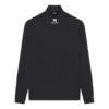 Balenciaga FW21 Alphabet Langarm-Sportshirt für Herren, Schwarz 661749444B81077