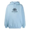 Balenciaga Herren AW19 mit Aufdruck, hellblau 570811THV78