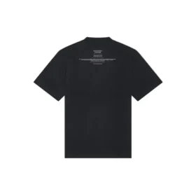 Balenciaga Herren FW21 Couture Alphabet Rundhals-T-Shirt mit kurzen Ärmeln, schwarz 651795TJV901070 Balenciaga Herren FW21 Couture Alphabet Rundhals-T-Shirt mit kurzen Ärmeln, schwarz 651795TJV901070