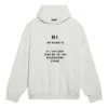 Balenciaga Herren FW21 „Hi My Name Is“ mit Alphabet-Muster, Langarm, Weiß 651799TKVF29081