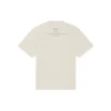 Balenciaga Herren FW21 Kurzarm-T-Shirt mit Alphabet-Print, beige, 651795TJV909054