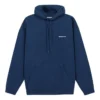 Balenciaga Herren-Kapuzenpullover mit Fleecefutter, lockere Passform, langärmelig, blau 570811TJV854866