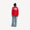 Balenciaga Herren | NBA-Kollaboration: Oversize-Langarm-T-Shirt in Rot/Mehrfarbig Balenciaga Herren | NBA-Kollaboration: Oversize-Langarm-T-Shirt in Rot/Mehrfarbig