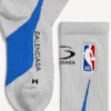 Balenciaga Herren | NBA-Kollaborationssocken in Dirty White