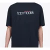 Balenciaga Herren-Oberteil, Retro-Strick, Slim Fit, Kurzarm, Schwarz 612966TIV821000