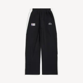 Balenciaga Herren | Oversize-Jogginghose aus der NBA-Kollaboration in Schwarz/Weiß