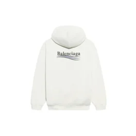 Balenciaga Herren-Schuhe mit gesticktem „Political Campaign“-Alphabet-Muster, Weiß, 600583TKVI99084 Balenciaga Herren-Schuhe mit gesticktem „Political Campaign“-Alphabet-Muster, Weiß, 600583TKVI99084