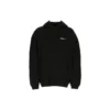 Balenciaga Herren SS21 Baumwolle, groß, mit Kapuze, langärmelig, schwarz 620973TKV871070