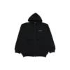 Balenciaga Herren SS21 Reißverschluss-Langarm-Jacke, schwarz, 641659TIV551070