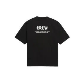 Balenciaga Herren-T-Shirt mit Alphabet-Aufdruck, kurzärmelig, schwarz 620969TIV741070 Balenciaga Herren-T-Shirt mit Alphabet-Aufdruck, kurzärmelig, schwarz 620969TIV741070