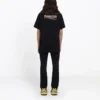 Balenciaga Herren-T-Shirt mit Alphabet-Aufdruck, kurzärmelig, schwarz 641675TIV521070