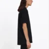 Balenciaga Herren-T-Shirt mit Alphabet-Aufdruck, kurzärmelig, schwarz 641675TIV521070