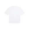Balenciaga Herren-T-Shirt mit Band-Porträt-Print und Logo, Retro-Stil, kurzärmelig, weiß 612966TIV479000