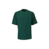 Balenciaga Herren-T-Shirt mit Logo-Aufdruck, kurzärmelig, grün 570805THV803230