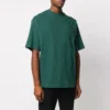 Balenciaga Herren-T-Shirt mit Logo-Aufdruck, kurzärmelig, grün 570805THV803230