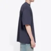 Balenciaga Herren-T-Shirt mit Political Campaign-Aufdruck, kurzärmelig, marineblau 570803TAV444128