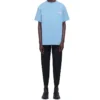 Balenciaga Herren-T-Shirt mit Political Campaign-Aufdruck, Rundhalsausschnitt, kurze Ärmel, blau 570803TBV425840