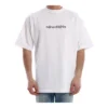 Balenciaga Herren-T-Shirt mit Rundhalsausschnitt, Alphabet-Print, kurzärmelig, weiß 620969TIV509040