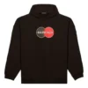 Balenciaga Herren „Uniform Plush Loose Classic“ Schwarz 620973TIV801000