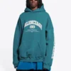 Balenciaga Hoodie, weite Passform „Indigo“ 674986TLVJ24480