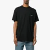 Balenciaga Logo-Strick-T-Shirt für Herren, kurzärmelig, schwarz 556150TYK281000