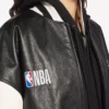 Balenciaga | NBA-Kollaborations-Varsity-Jacke in Schwarz/Weiß