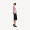 Balenciaga Sacra Cœur T-Shirt für Damen in mittlerer Passform in Altrosa Balenciaga Sacra Cœur T-Shirt für Damen in mittlerer Passform in Altrosa