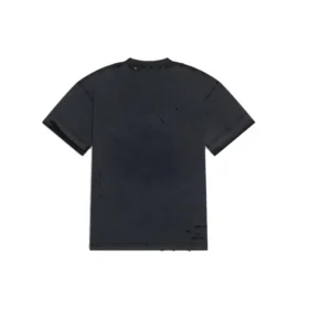 Balenciaga T-Shirt, mittlere Passform „Schwarz“ 612966TLVJ11074
