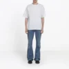 Balenciaga Tech Kurzarm-T-Shirt für Herren, Weiß 556133TDV209000