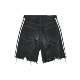 Balenciaga x adidas Baggy-Shorts „Black“ 724840TNW541129